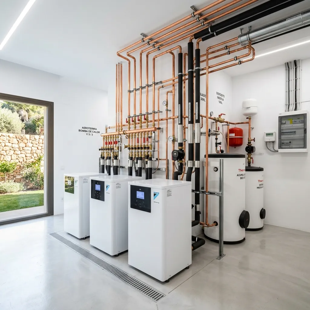 Sala de máquinas HVAC